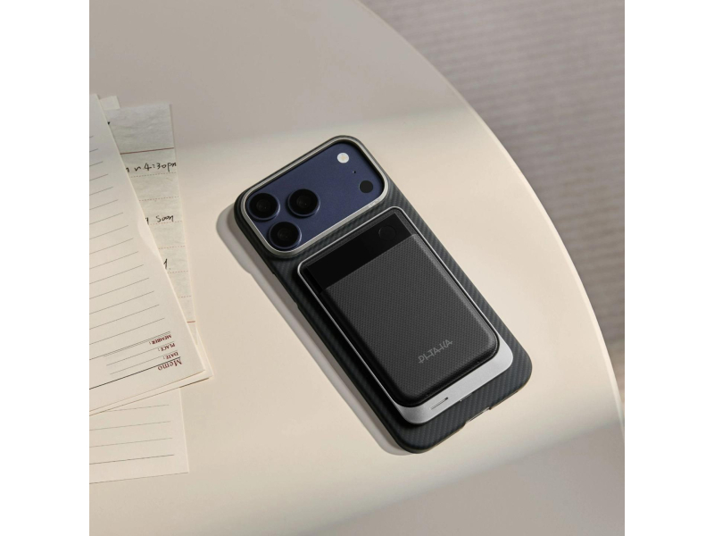 PITAKA MagMod Card Sleeve & Charger Set Black Grey Plaud Note