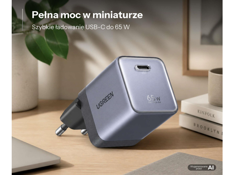 UGREEN 65W USB-C GaN Fast Charger EU