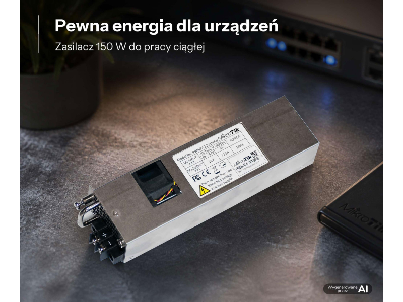 MikroTik PW48V-12V150W