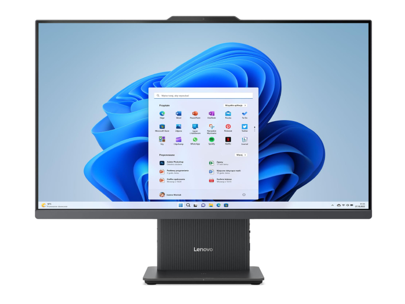 Lenovo IdeaCentre AIO 27 Ryzen 5-7533HS/16GB/512/Win11 Czarny