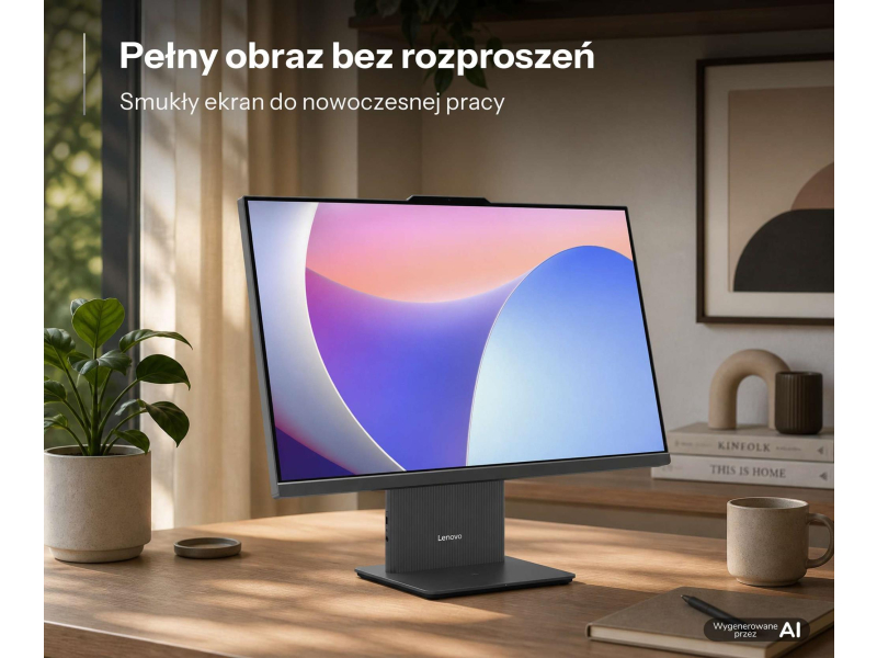 Lenovo IdeaCentre AIO 27 Ryzen 5-7533HS/16GB/512/Win11 Czarny