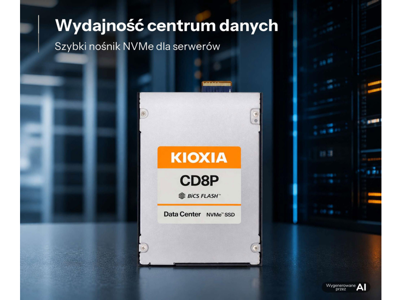 KIOXIA 15,36TB E3.S PCIe Gen5 CD8P-R