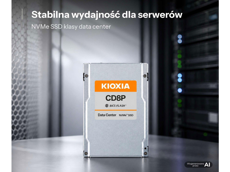 KIOXIA 12,8TB U.2 PCIe Gen5 CD8P-V