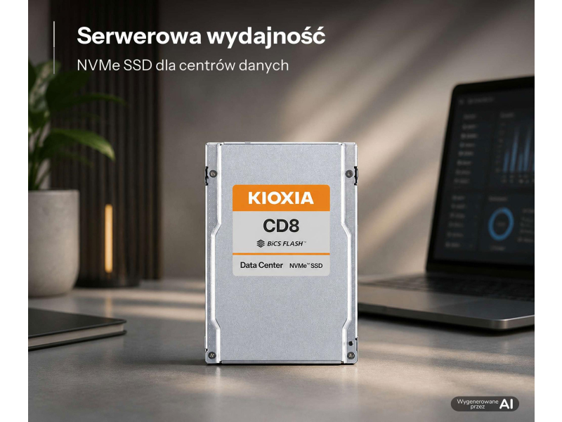 KIOXIA 1,92TB U.2 PCIe Gen4 CD8-R