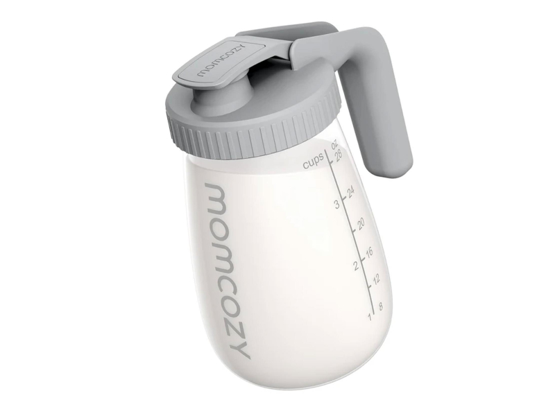 MOMCOZY Pojemnik na mleko GP01, 950ML, szary