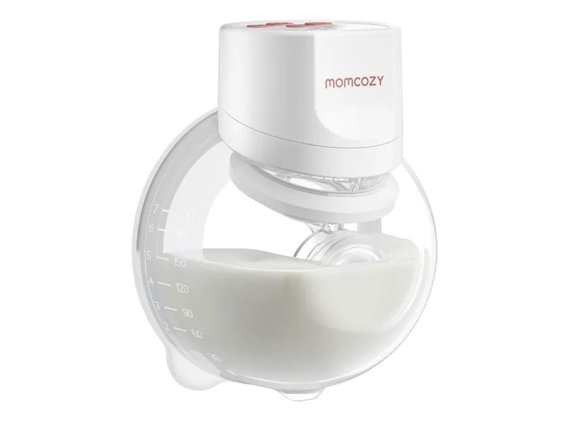 MOMCOZY Laktator S12 PRO QUICK, muszlowy, bezprzewodowy, pojedynczy