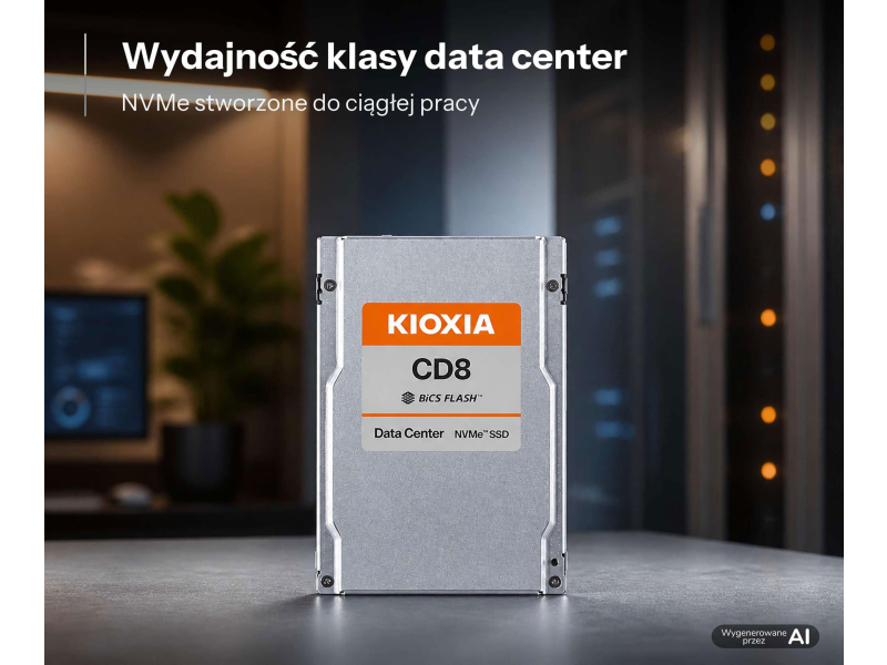 KIOXIA 800GB U.2 PCIe Gen4 CD8-V