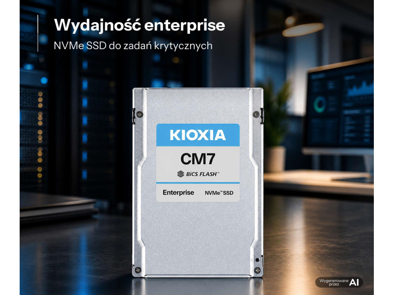 KIOXIA 30,72TB U.3 PCIe Gen5 CM7-R