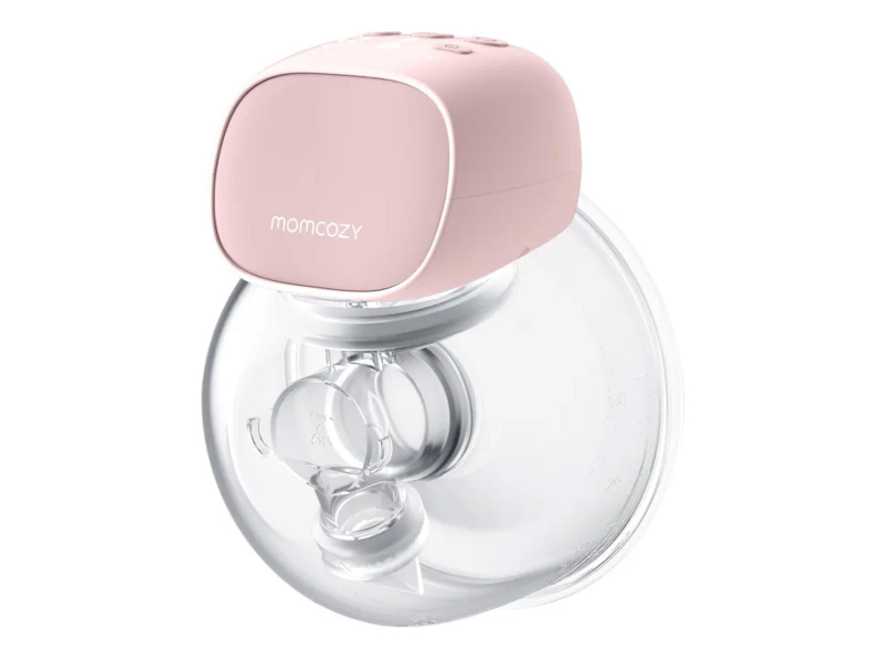 MOMCOZY Laktator S9 PRO, pojedynczy, różowy, 180ML