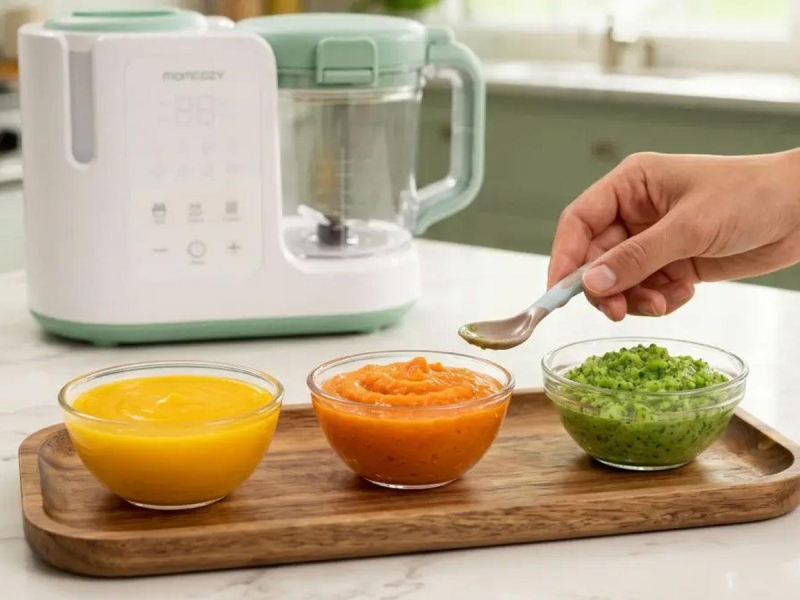 MOMCOZY Robot kuchenny FM03 AUTOMEAL, wielofunkcyjny, do posiłków dl