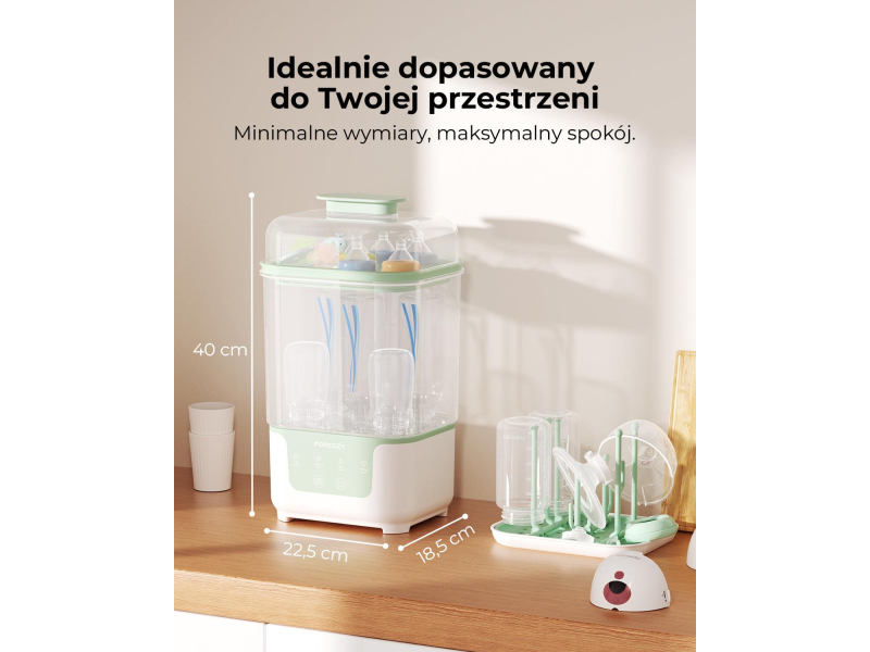 MOMCOZY Sterylizator i suszarka BS04, 4 W 1
