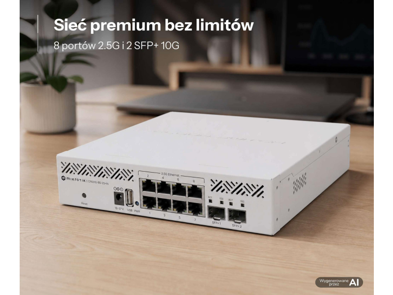 MikroTik CRS310-8G+2S+IN