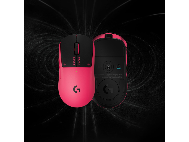 Logitech G PRO X3 Superstrike różowy