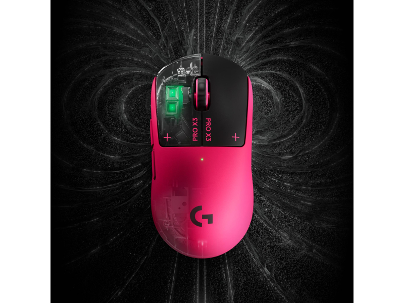 Logitech G PRO X3 Superstrike różowy