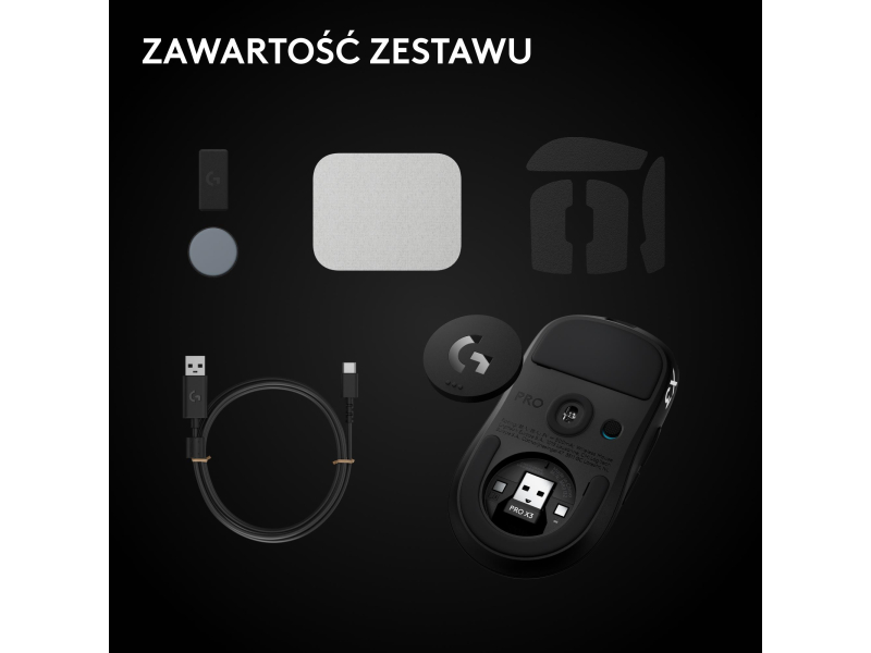 Logitech G PRO X3 Superstrike czarny