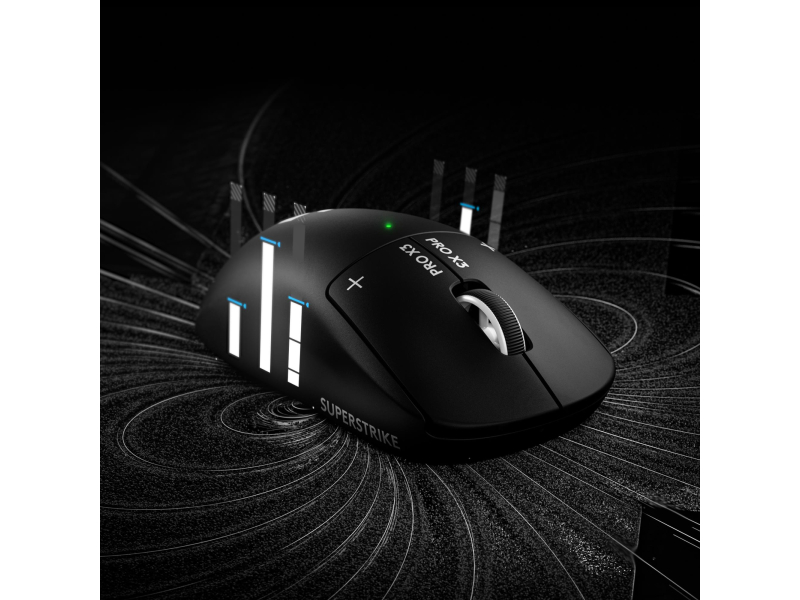 Logitech G PRO X3 Superstrike czarny