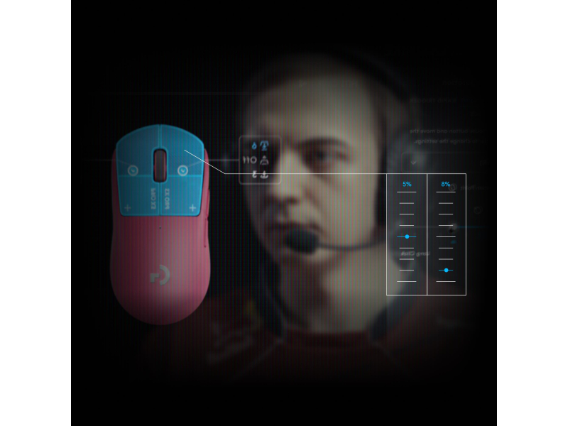 Logitech G PRO X3 Superstrike czarny