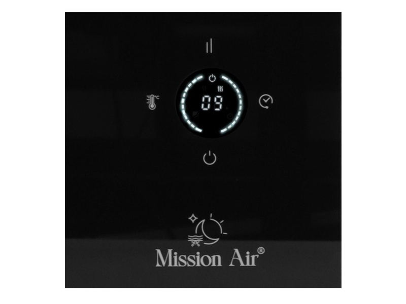 Mission Air Grzejnik konwektorowy NEAPOL 1200W WiFi Black