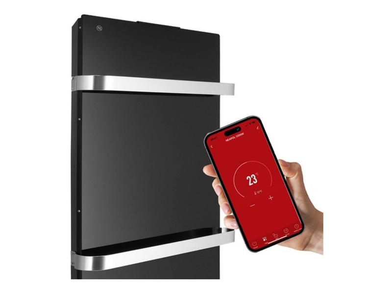 Mission Air Grzejnik konwektorowy NEAPOL 1200W WiFi Black