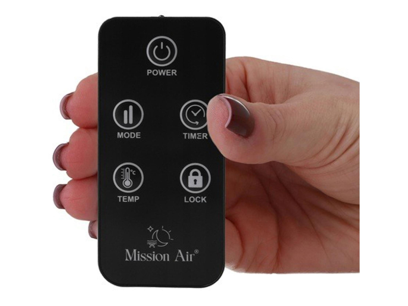 Mission Air Grzejnik konwektorowy NEAPOL 1200W WiFi Black