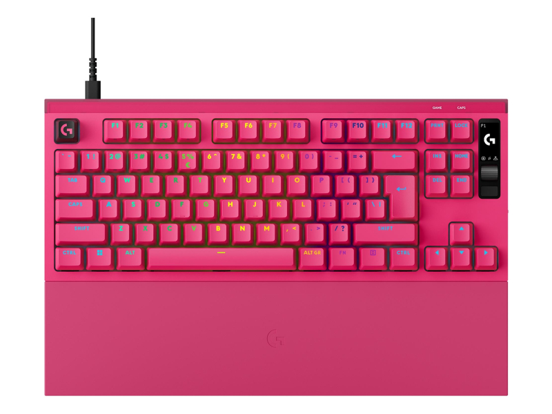 Logitech G PRO X2 TKL Rapid magenta