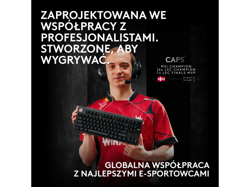 Logitech G PRO X2 TKL Rapid magenta