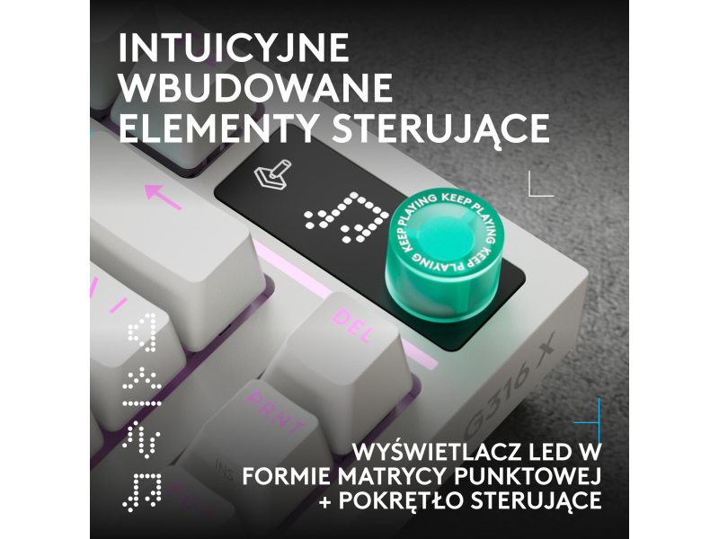 Logitech G316 X 75 biały
