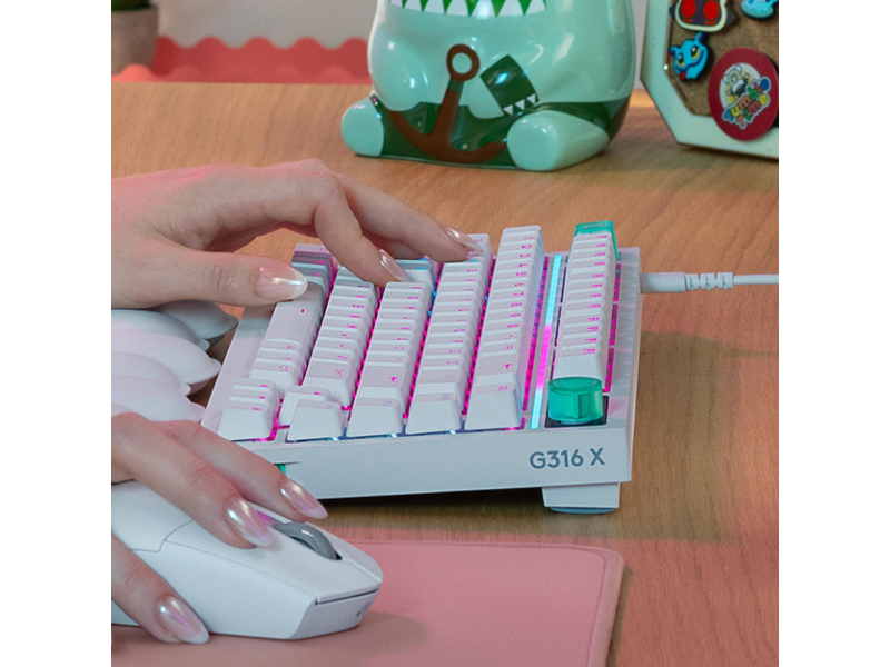 Logitech G316 X 75 biały