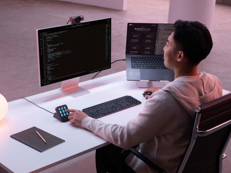 Logitech MX Keypad grafit