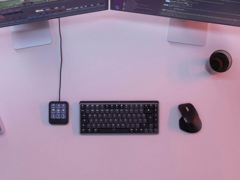 Logitech MX Keypad grafit