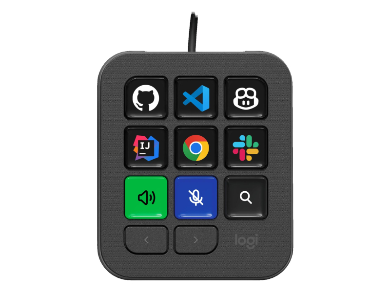 Logitech MX Keypad grafit