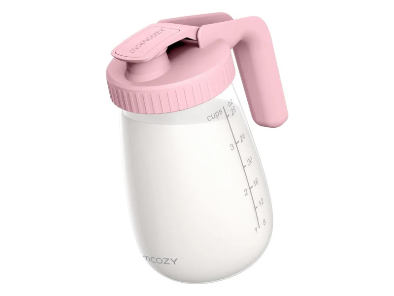 MOMCOZY Pojemnik na mleko GP01, 950ML, różowy