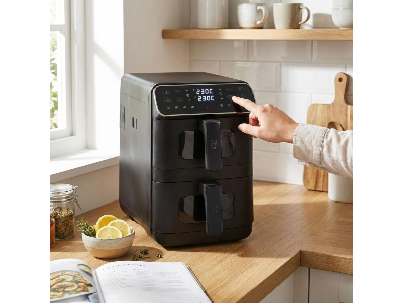 Frytkownica Salter Air Fryer Verticook Ultraview EK6783VDE - Praktyczne akcesoria
