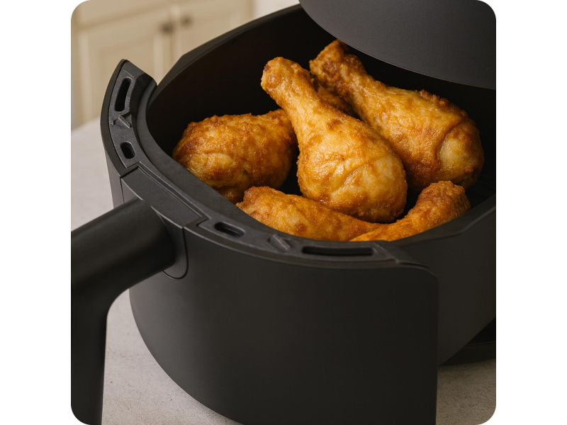 Huslog Air Fryer AirJoy 1000W 2,3L