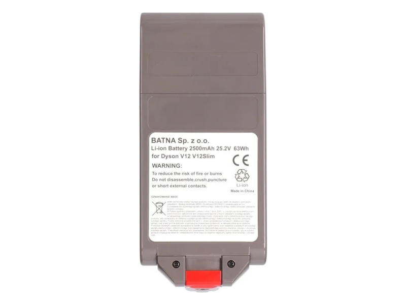 ExtraLink Bateria do odkurzacza Dyson V12 2500mAh