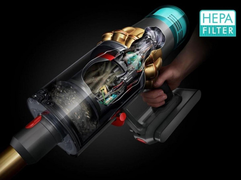 Dyson Odkurzacz V15 Detect Absolute Gold