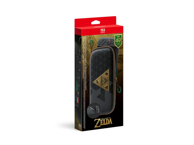 Nintendo Switch 2 Carrying Case&Screen - Limited Zelda 40th Anniv. Ed
