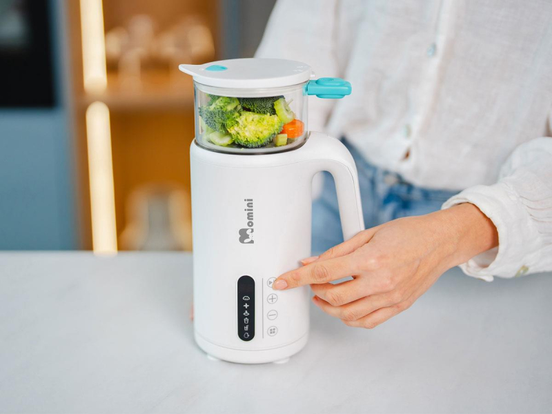MOMINI Multiblender parowy TinyCook 6w1 ze szklaną misą