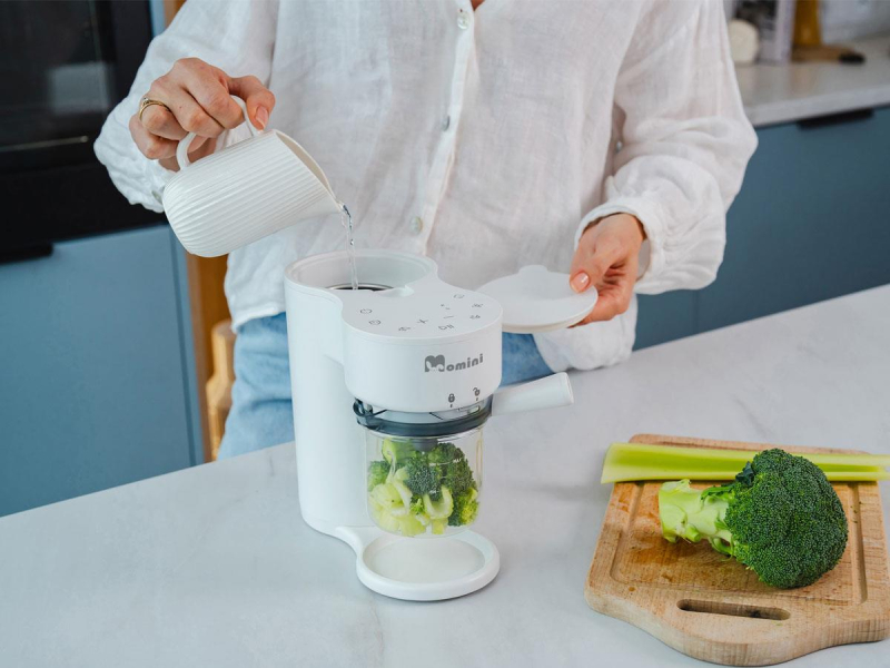 MOMINI Multiblender parowy YummyMaker 5w1 ze szklaną misą