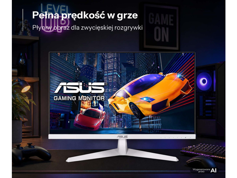 ASUS VY249HGR-W - matryca IPS