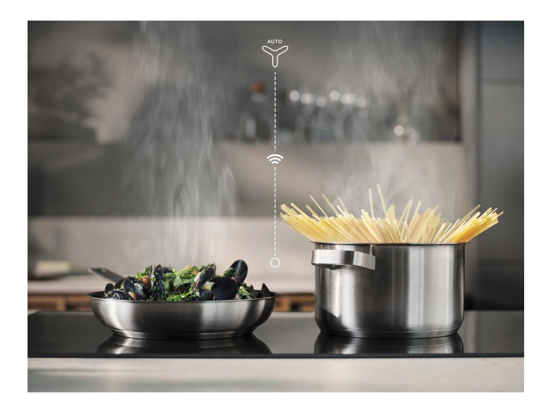 Electrolux CIT61443 SlimFit Hob2Hood Czarny