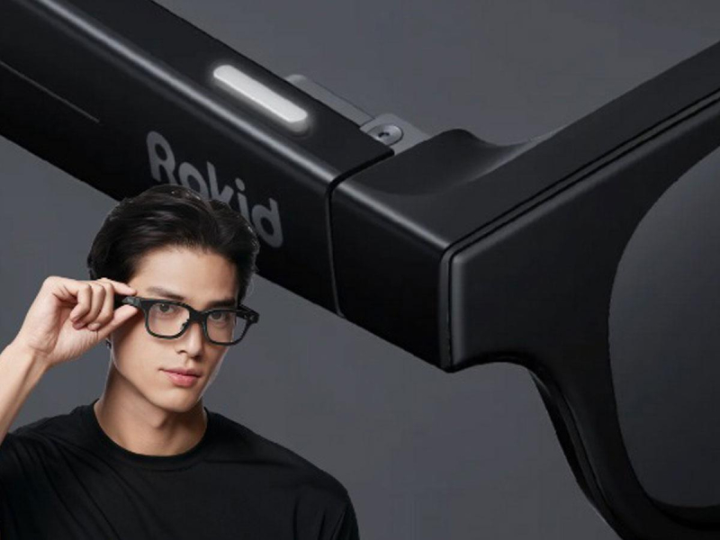 Rokid Okulary AR Rokid z AI czarny