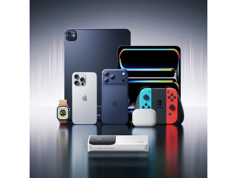 JoyRoom Powerbank Star Series Mini 10000mAh 22,5W z wyświetlaczem