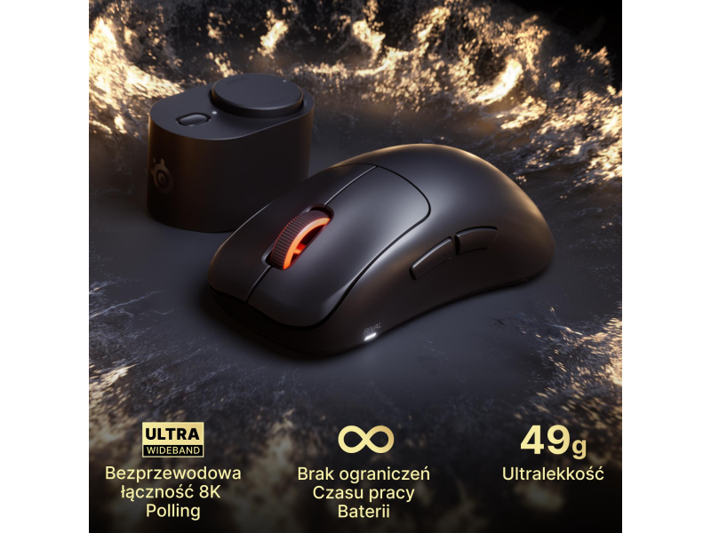 SteelSeries Rival Pro Mini czarna