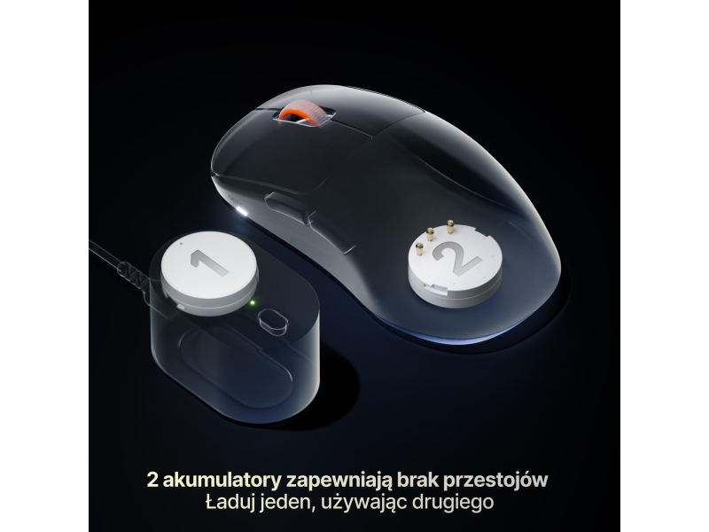 SteelSeries Sensei Pro Mini biała