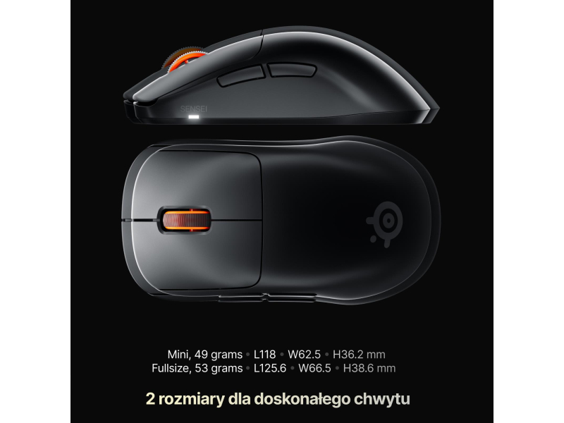 SteelSeries Sensei Pro czarna