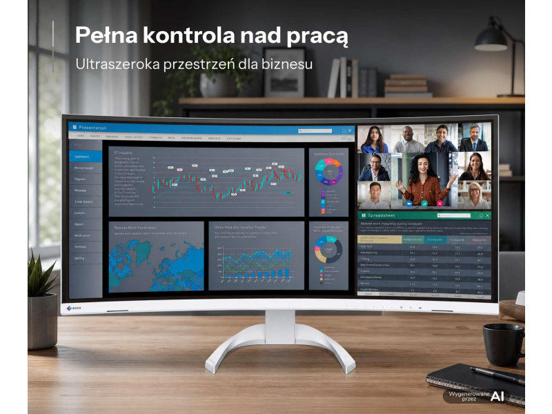 Eizo FlexScan EV3851X-WT