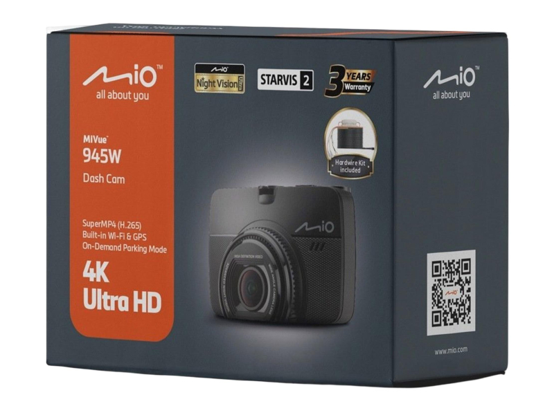 Mio MiVue 945W 4K/STARVIS 2/Wi-Fi/GPS