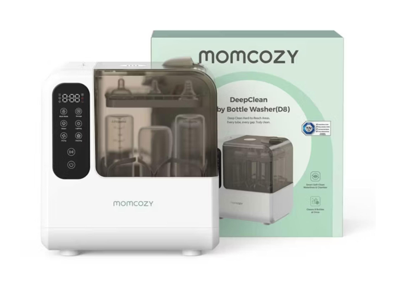 MOMCOZY Myjka i sterylizator BW05 do butelek, automatyczna