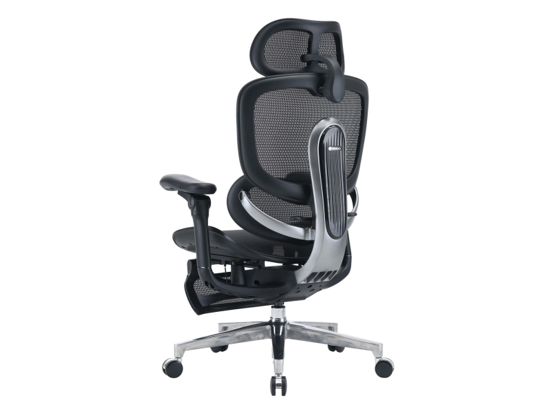 Sihoo DORO C500 V2 Ultra czarny z podnóżkiem